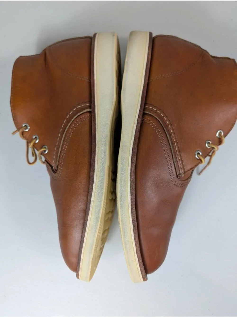 Red Wing brown leather chukka boots men's size 10